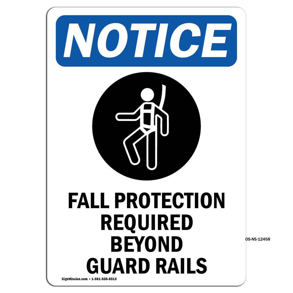 Fall Protection Required Beyond