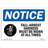 Fall-Arrest Harness Must Be