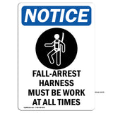Fall-Arrest Harness Must Be