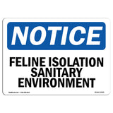 Feline Isolation Sanitary Environment