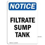 Filtrate Sump Tank