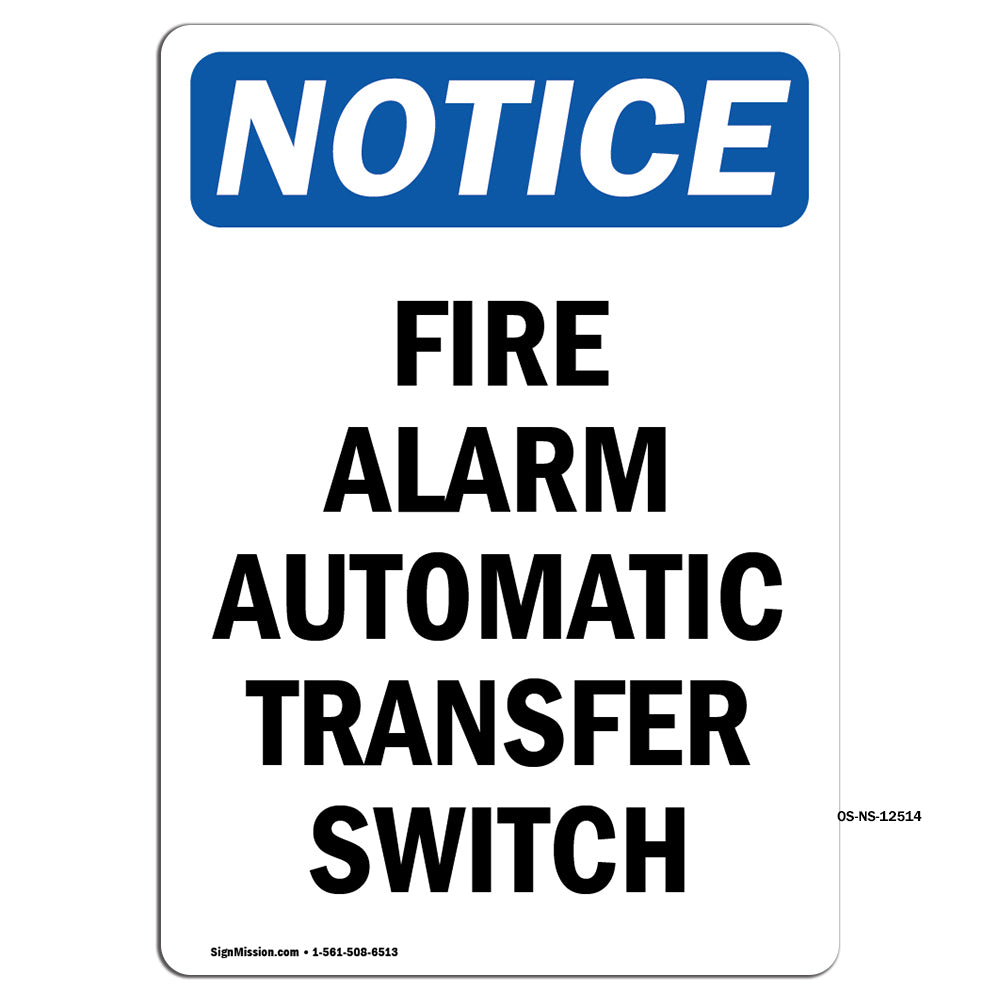 Fire Alarm Automatic Transfer Switch