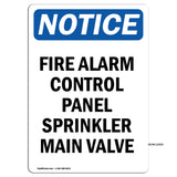 Fire Alarm Control Panel Sprinkler Main Valve