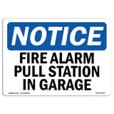 Fire Alarm Pull Station In Garage