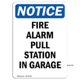 Fire Alarm Pull Station In Garage