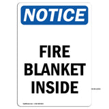 Fire Blanket Inside