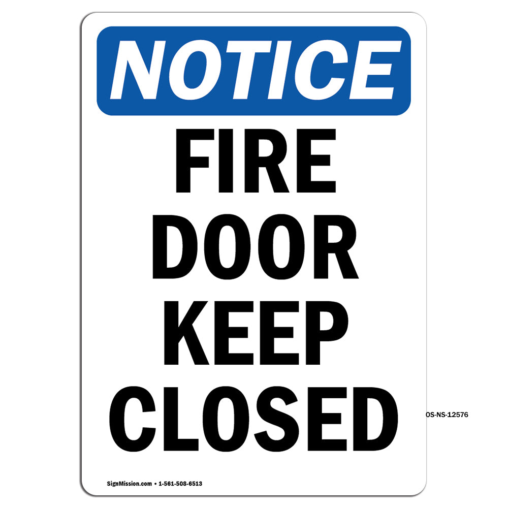 Fire Door Keep Closed