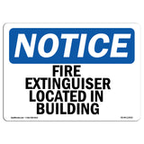 Fire Extinguisher Located In Building