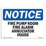 Fire Pump Room Fire Alarm Annunciator Inside