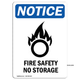 Fire Safety No Storage