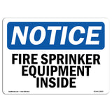 Fire Sprinkler Equipment Inside