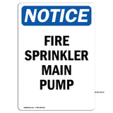 Fire Sprinkler Main Pump