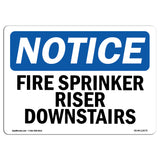 Fire Sprinkler Riser Downstairs