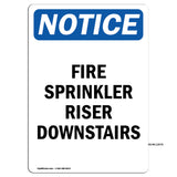 Fire Sprinkler Riser Downstairs