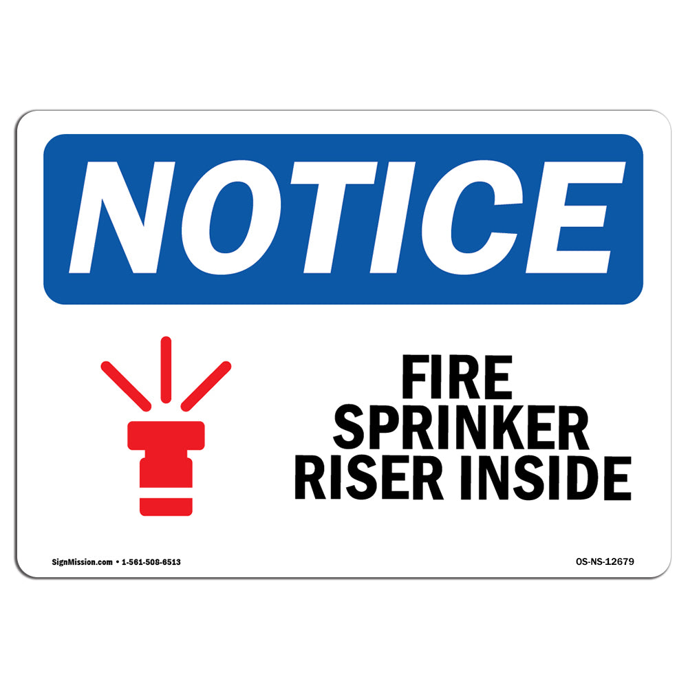 Fire Sprinkler Riser Inside