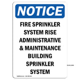 Fire Sprinkler System Riser Administrative
