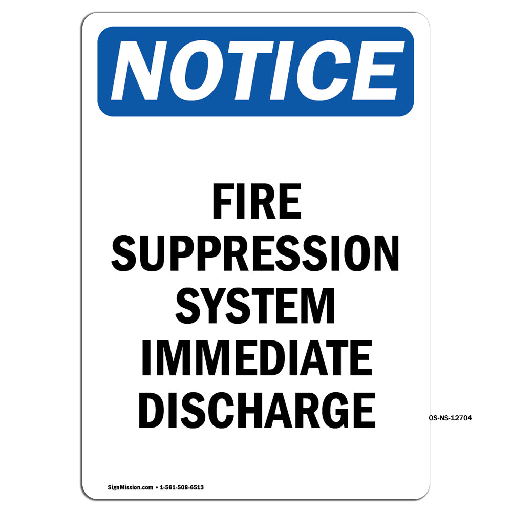 Fire Suppression System Immediate Discharge