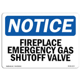 Fireplace Emergency Gas Shutoff Valve