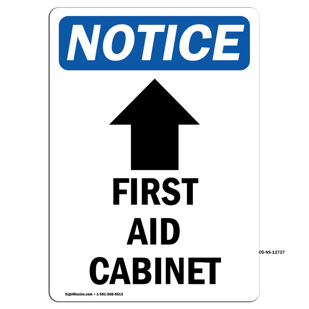 First Aid Cabinet [Up Arrow]