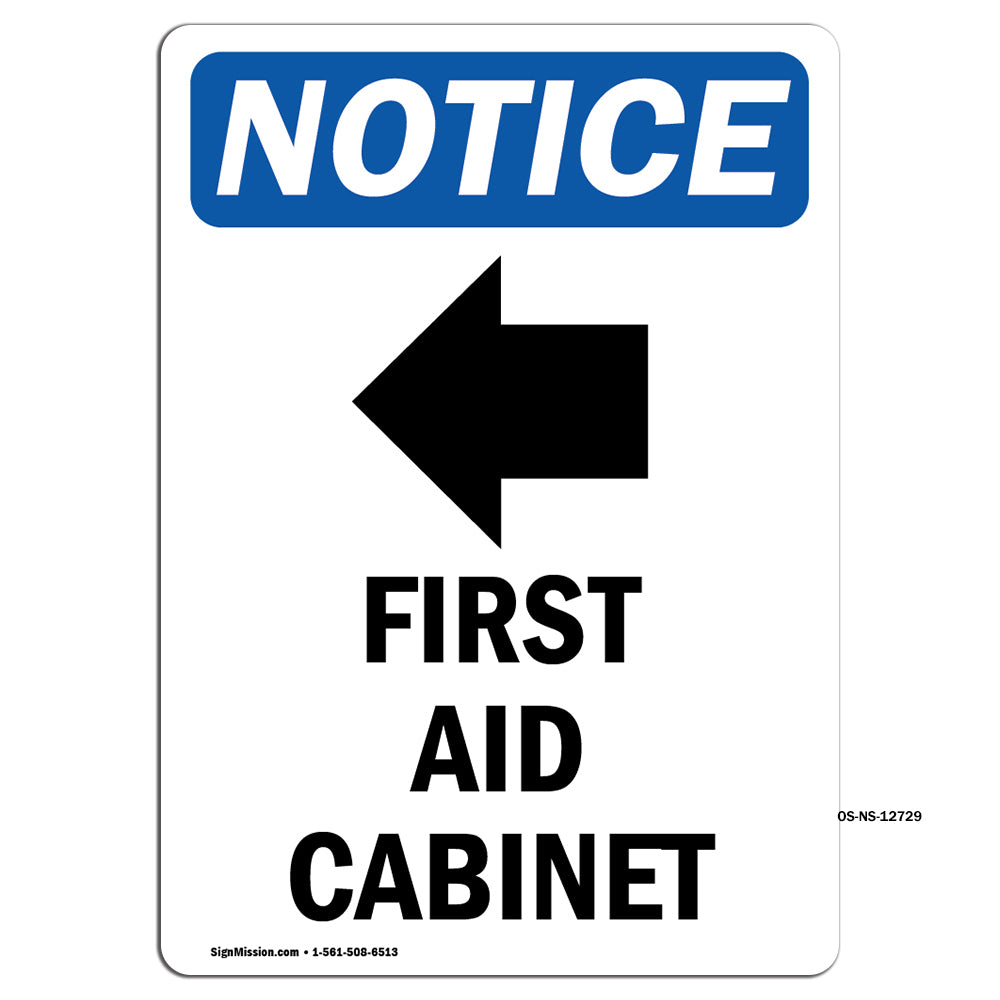 First Aid Cabinet [Left Arrow]