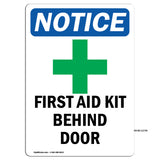 First Aid Kit Behind