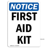 First Aid Kit Sign
