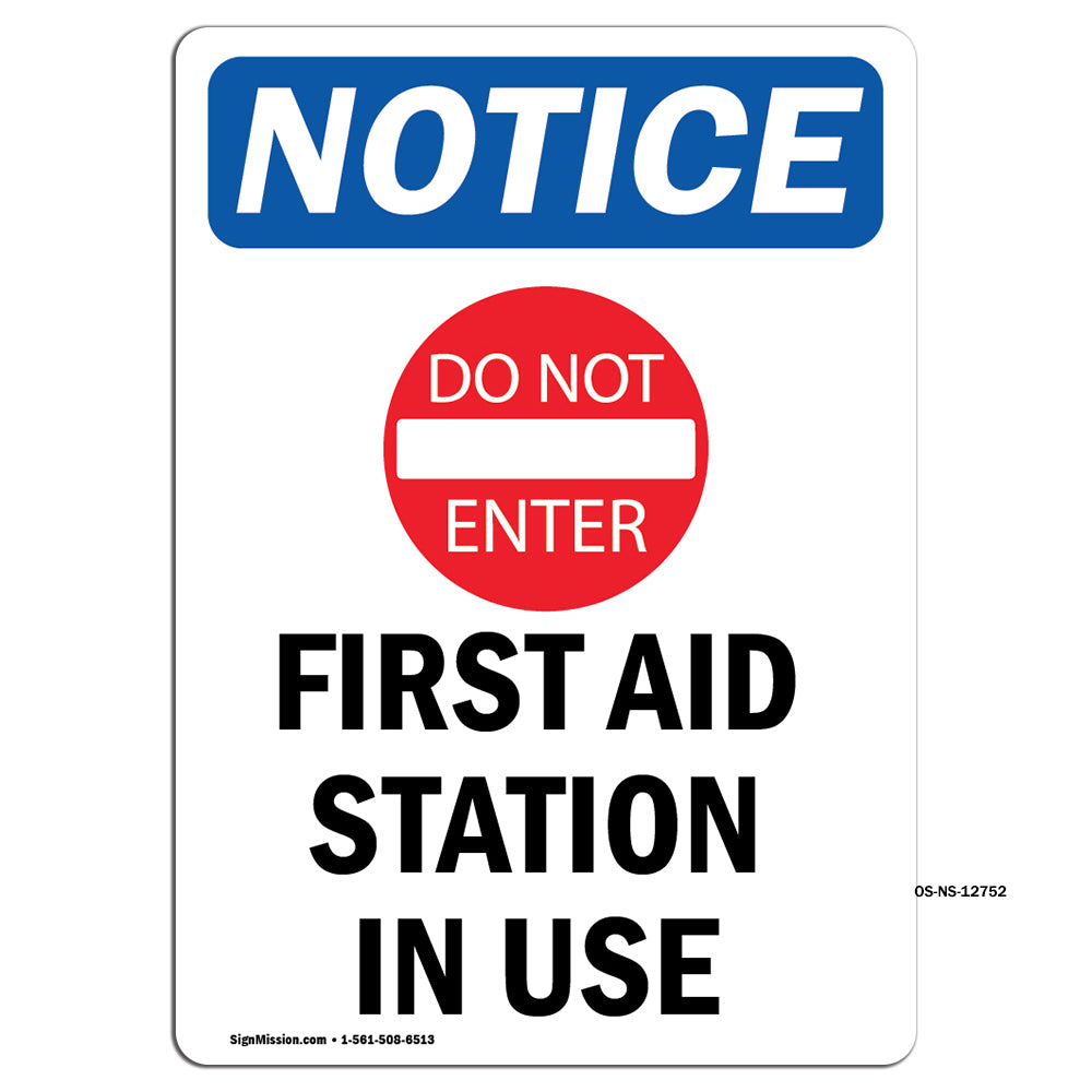 First Aid Station In Use