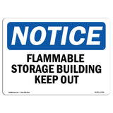 Flammable Storage Keep Out
