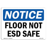 Floor Not ESD Safe