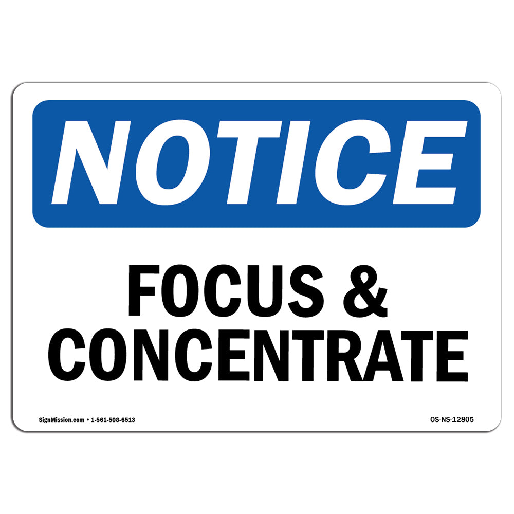 Focus And Concentrate