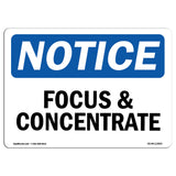 Focus And Concentrate