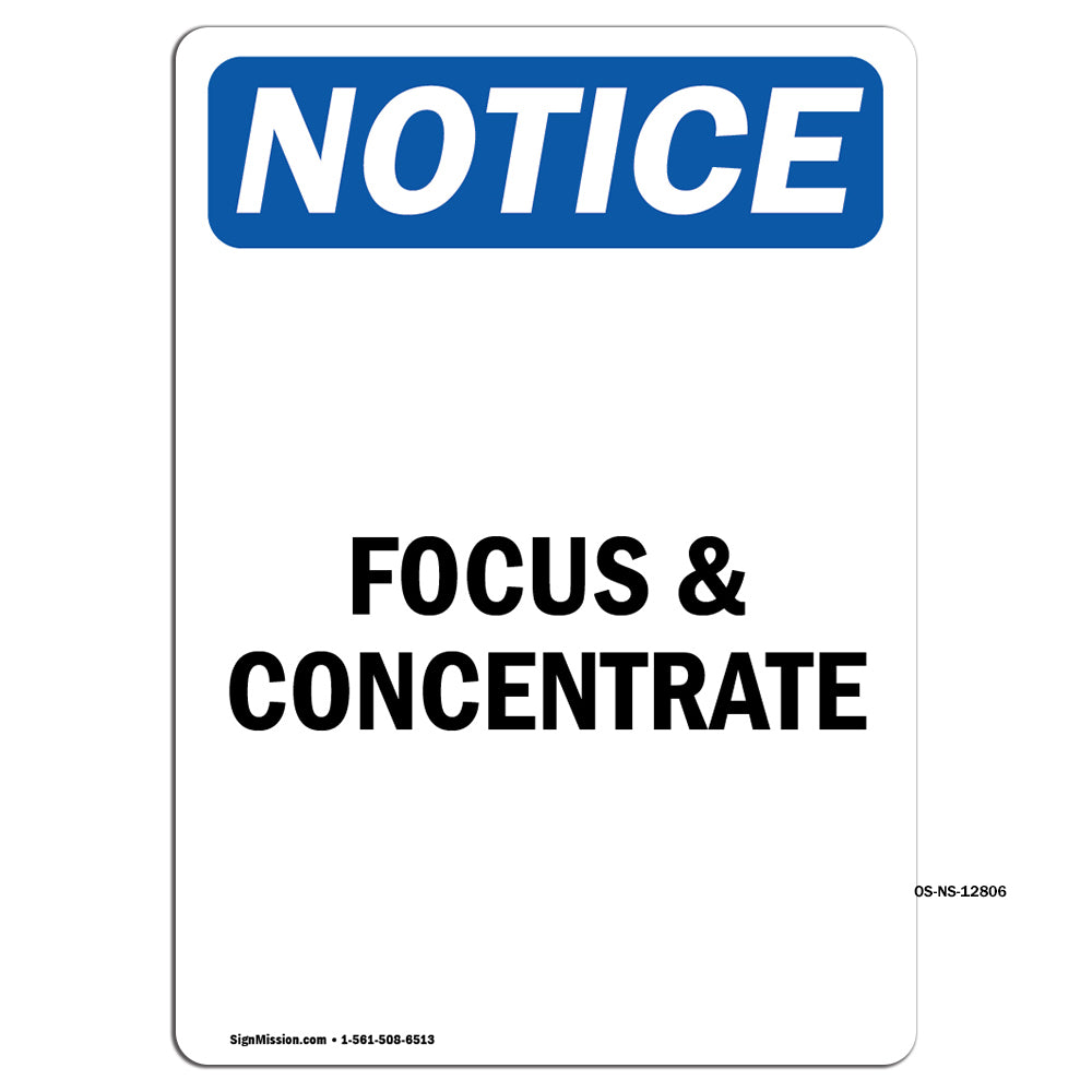 Focus And Concentrate