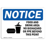 Food And Drink Area No Biohazards