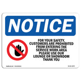 For Your Safety, Customers Are