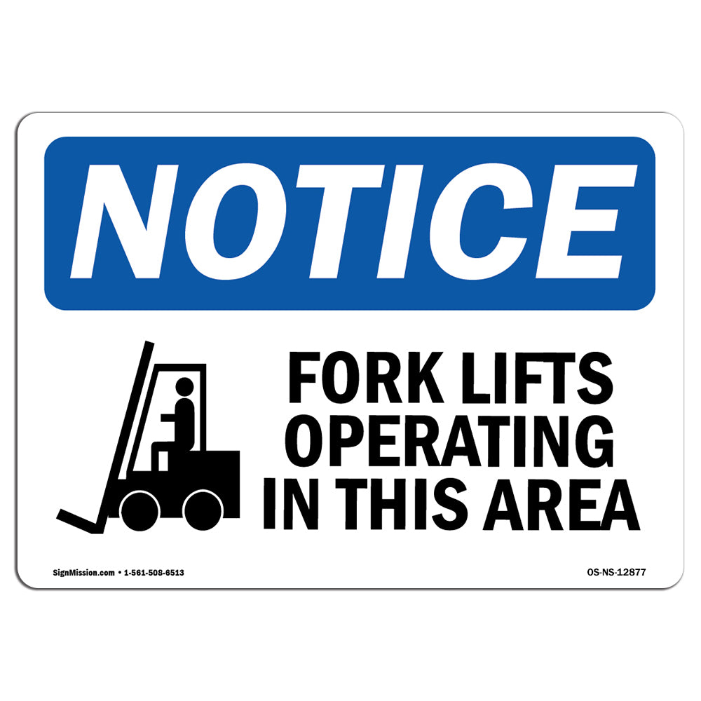 Fork Lifts Operating In This Area