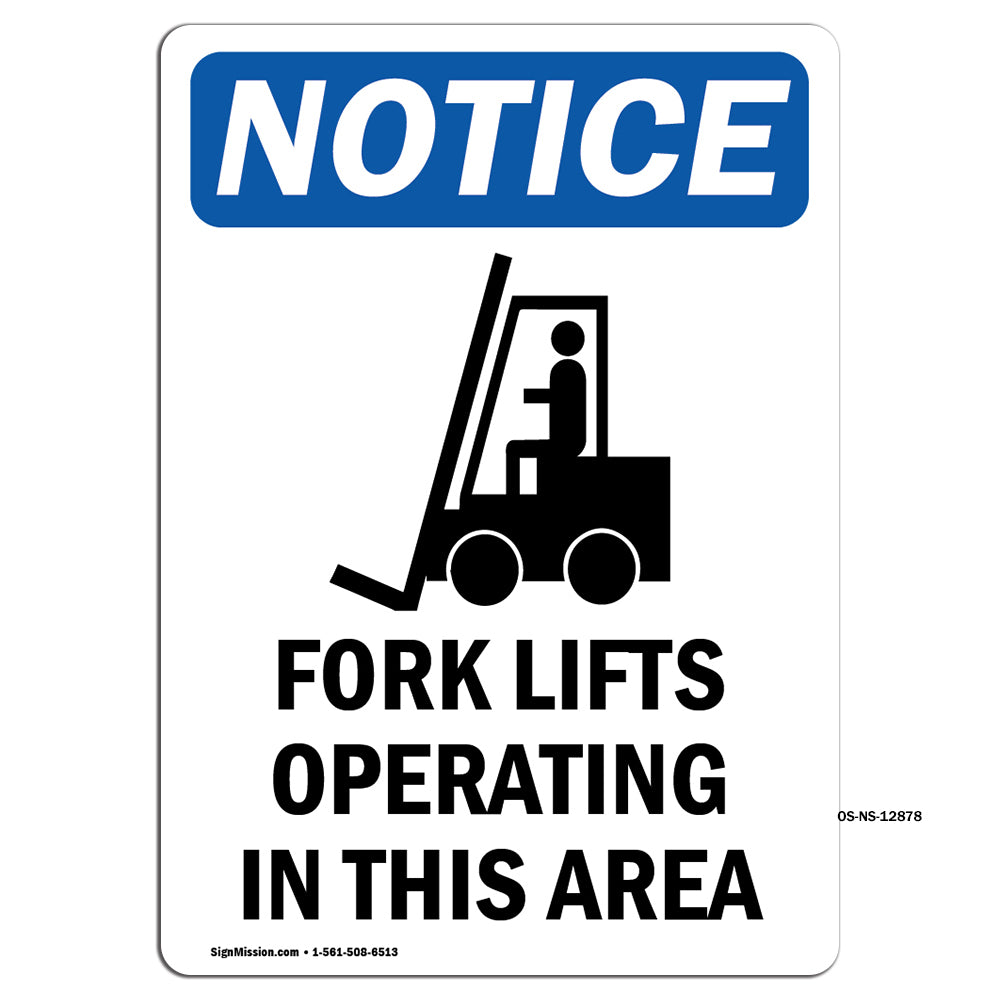 Fork Lifts Operating In This Area
