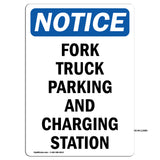 Fork Truck Parking And Charging Station