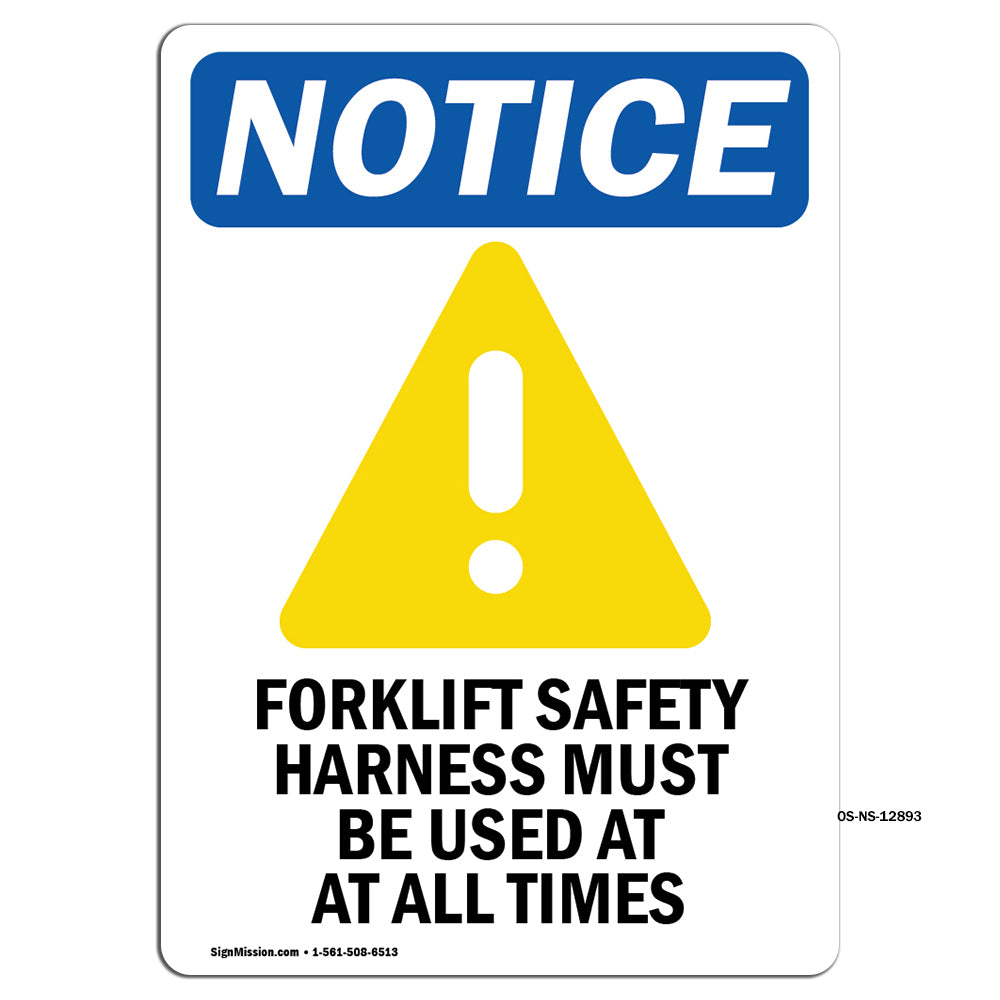 Forklift Safety Harness