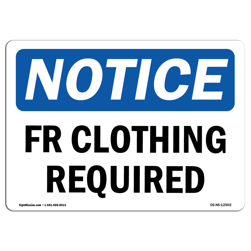 Fr Clothing Required