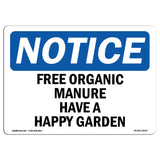 Free Organic Manure Have A Happy Garden