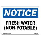 Fresh Water (Non-Potable)