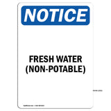 Fresh Water (Non-Potable)