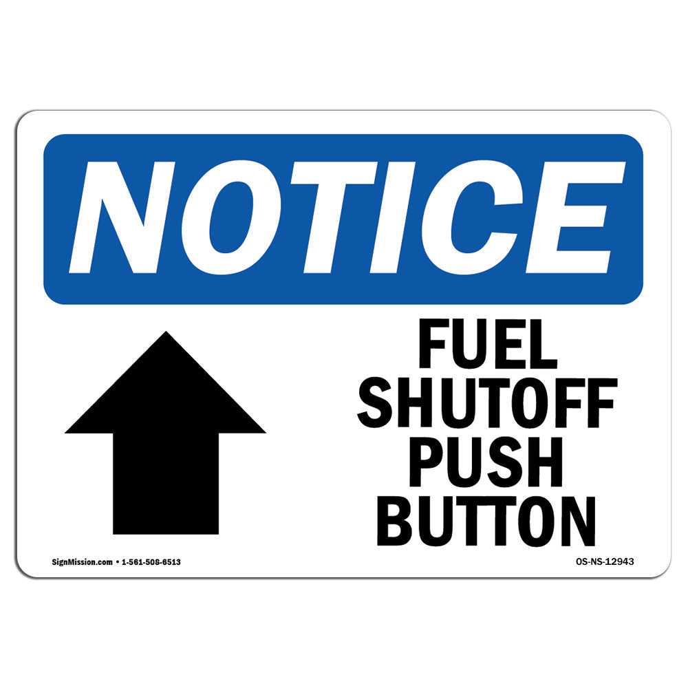 Fuel Shutoff Push Button [Up Arrow]