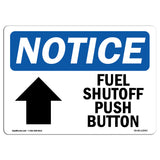 Fuel Shutoff Push Button [Up Arrow]