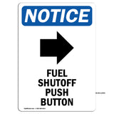Fuel Shutoff Push Button [Right Arrow]