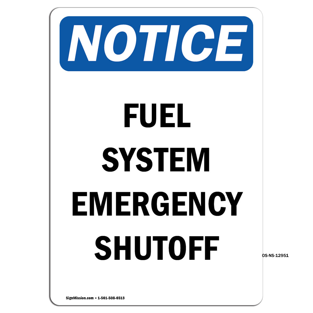Fuel System Emergency Shutoff