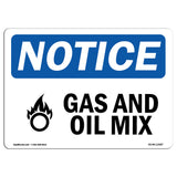 Gas And Oil Mix