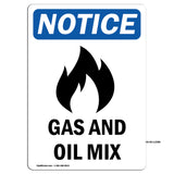 Gas And Oil Mix