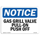 Gas Grill Valve Pull-On Push-Off