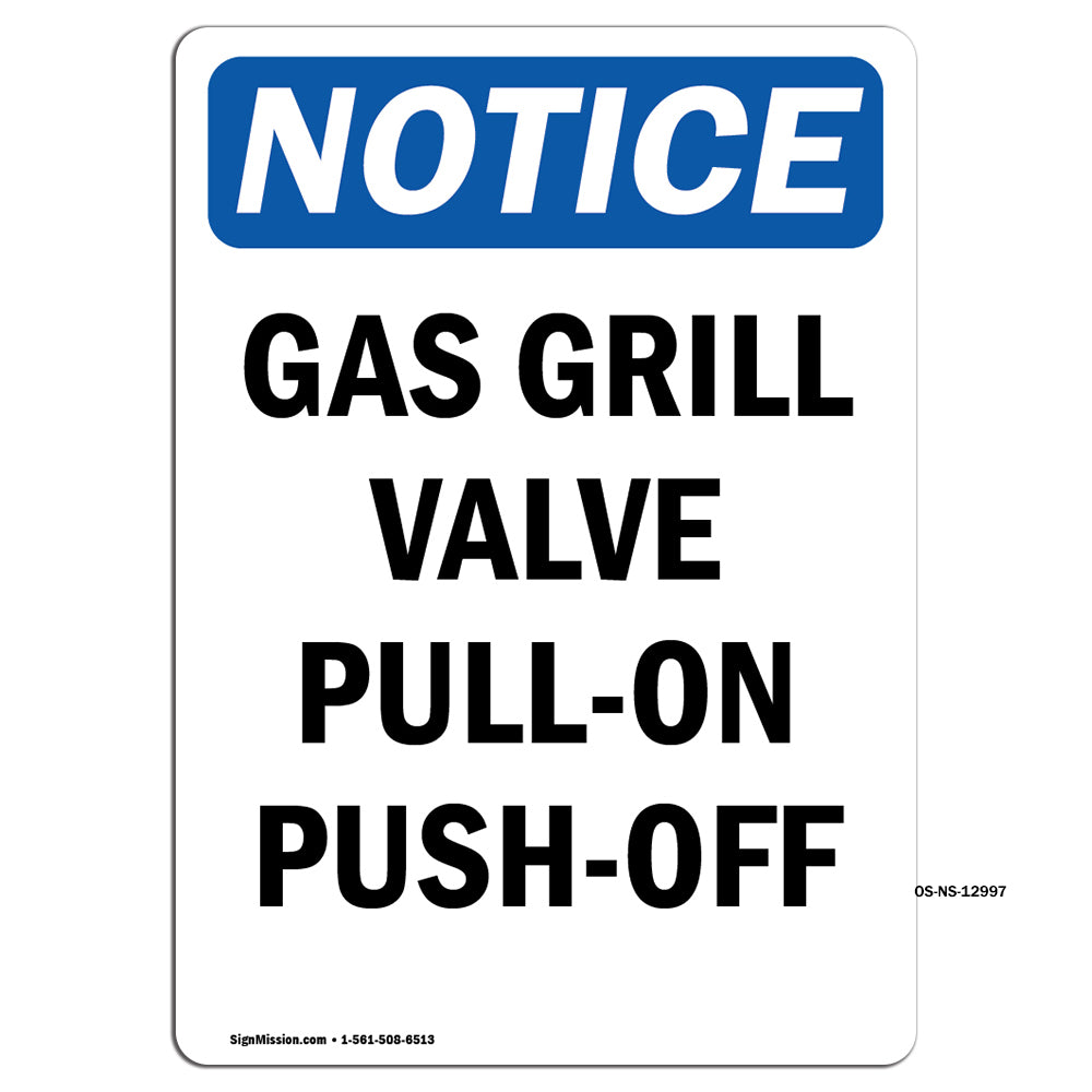 Gas Grill Valve Pull-On Push-Off